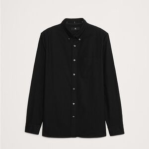 Banana Republic Men's Black Button Down Shirt